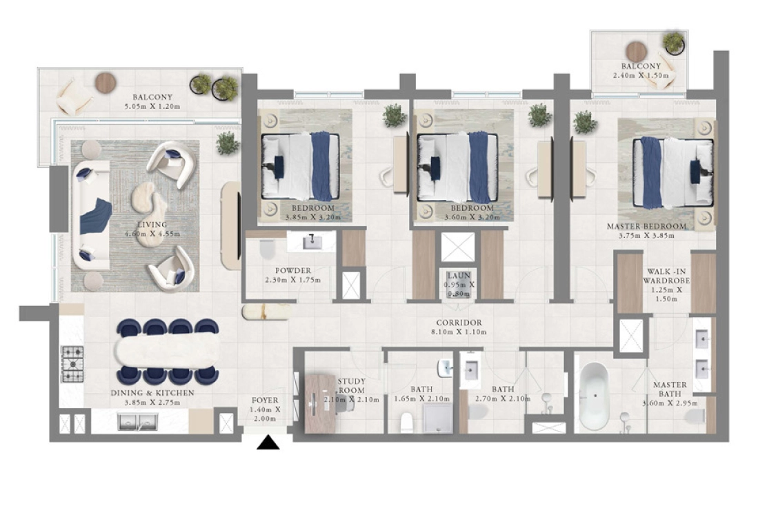 Bed Layout