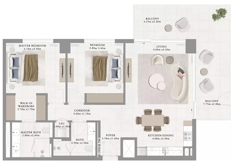 Bed Layout