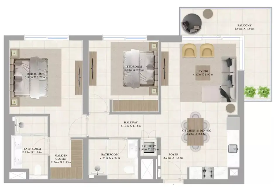 Bed Layout