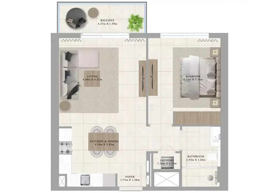 Bed Layout