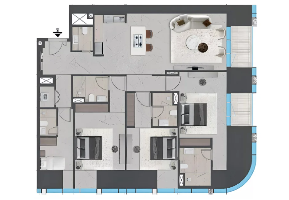 Bed Layout