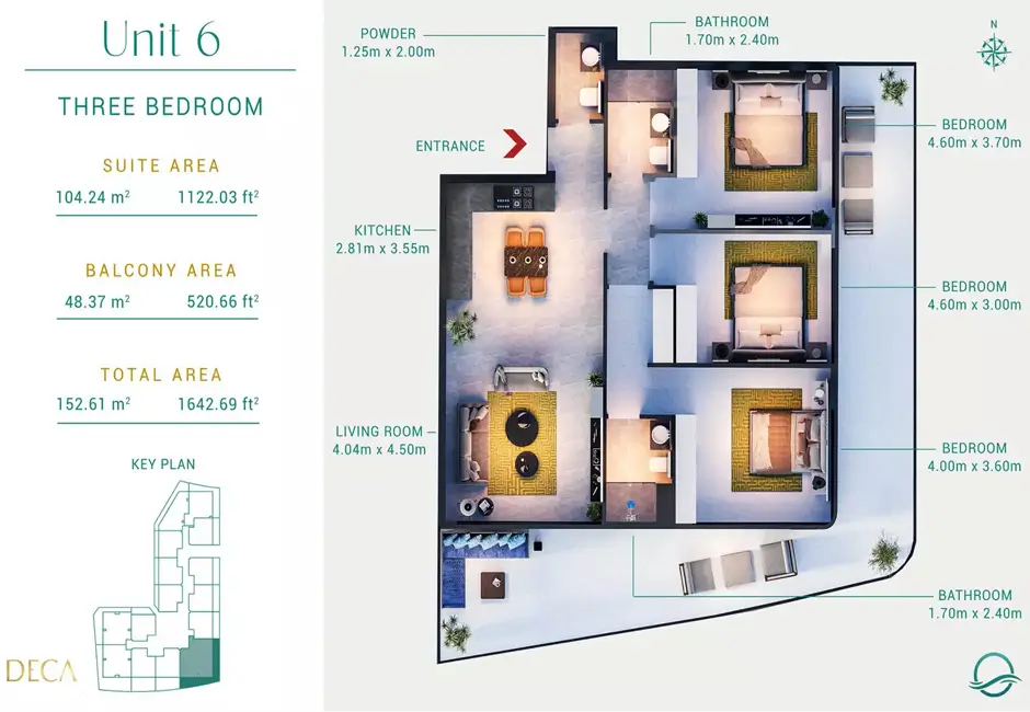 Bed Layout