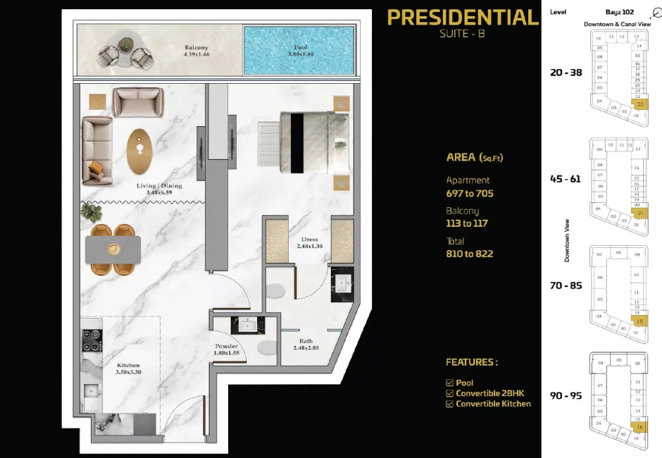 Bed Layout